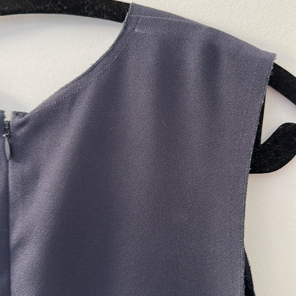 Navy sleeveless dress. - Picture 6 of 6